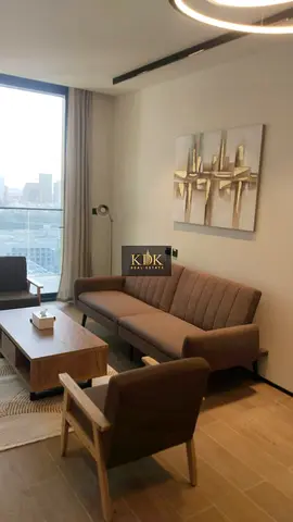 Furnished 1BR Apartment | Rise Residences JVC | Downtown City View