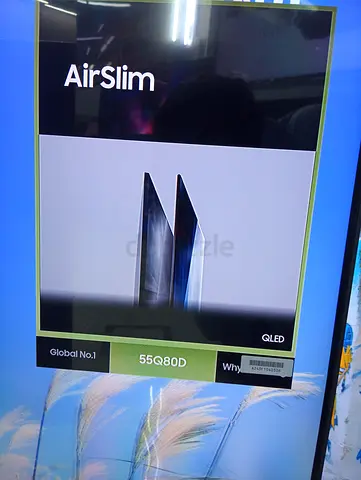 SAMSUNG QLED 55 INCH Q80D SMART 4K TV LIKE NEW