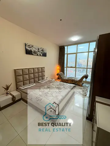 studio for rent - Ajman – Al Rawda | Sheikh Ammar Street