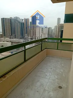 Two rooms and a hall in Al Qasba, air conditioning