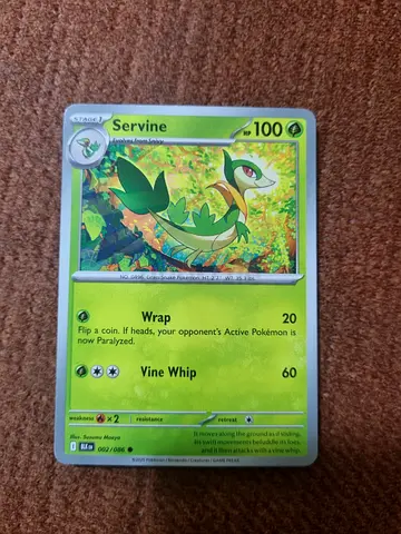 Pokémon Card - Servine