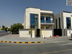 Corner villa with electricity, water, and sewage, next to the mosque. Own your dream villa and inves