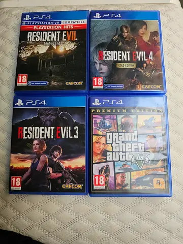 PLAYSTATION 4 AND 5 GAMES