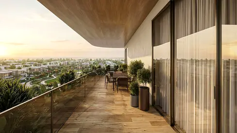 This 2 BHK with private Jacuzzi offers luxury resort-style living right at home