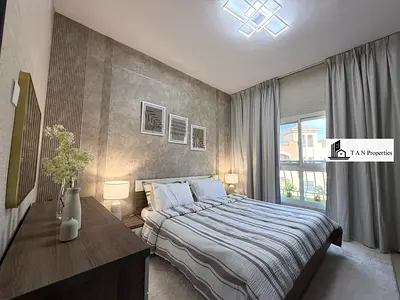 Fully-furnished | Open-plan Living & Dining Layout | Pool & City Views