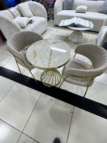 Stylish Dining Set with Elegant Chairs