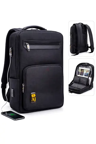 Business Laptop Backpack – USB Charging Port – Waterproof