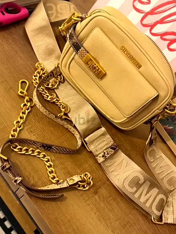 Steve Madden Stylish Beige Crossbody Bag