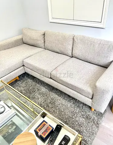 West elm L Shape sofa