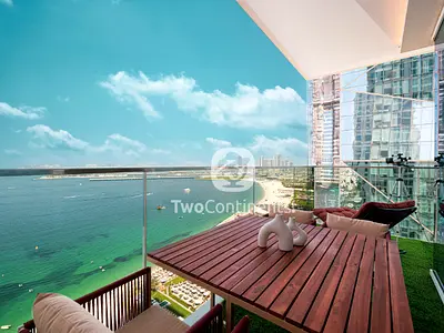 Prime Sea View 2BR | Furnished | Beachfront Living