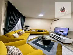 Sharjah Al Majaz3 1 bedroom &amp; hall fully furnished with balcony first Resident
