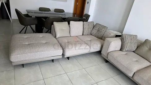 Premium Quality luxury sofa with ottoman