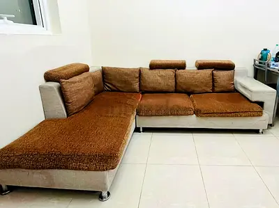 4 seater L shaped sofa set