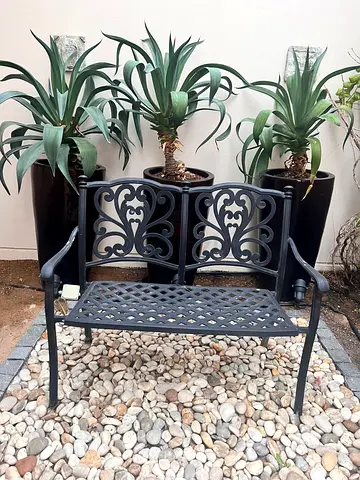 Outdoor meral Garden Bench