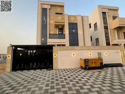 Including registration and ownership fees – For sale: a luxurious villa in Al-Haliyo with central air conditioning – 5 bedrooms with fully custom fini