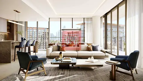 High-End 3BR Apartment | City Walk Crestlane 4 | Furnished | Downtown & Garden Views