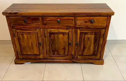 solid wood buffet cabinet- sideboard