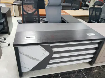 Modern Office Desk with Storage