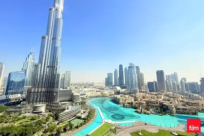 Vacant High Floor Fountain Full Burj Khalifa View