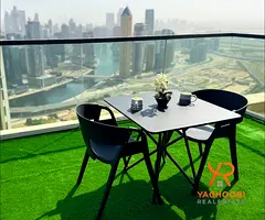 Fully Furnished Studio for Rent with Amazing View in Aykon Tower