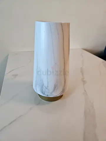 Elegant Marble Finish Vase