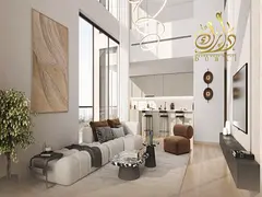 Skyline View Studio | Furnished | Balcony | Equiti Gate Jebel Ali