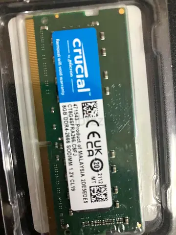 laptop memory 8gb