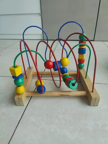 IKEA Wooden Bead Maze Toy