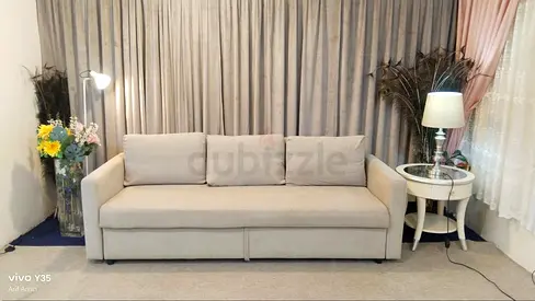 Comfortable Beige Sofa for Sale