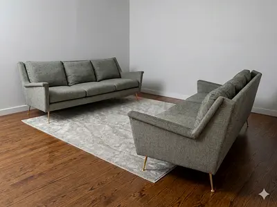 West elm luxury 2 piece sofa