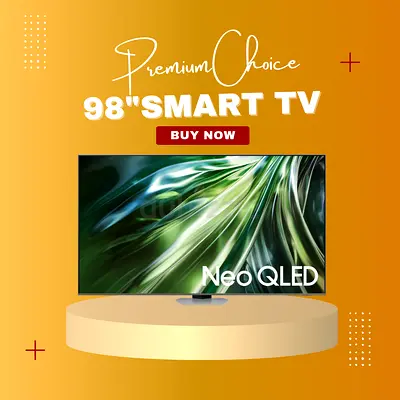 Samsung 98 Inch QN90D Neo QLED 4K HDR Smart TV | Free Delivery | Warranty