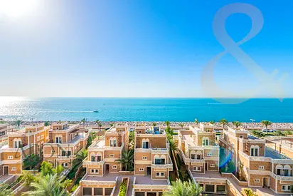 Full Palm and Sea View | Spacious 3 BR+ Maid Room