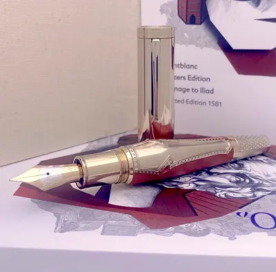 MONTBLANC - Writers Edition 2018 - Iliad Homer #4/1581 - Fountain Pen