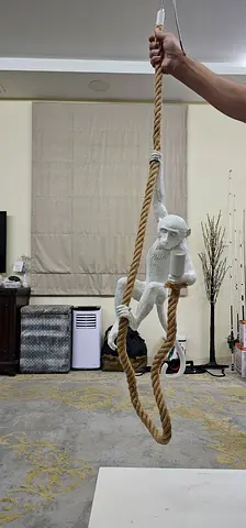 Decorative Hanging Monkey Lamp – Unique Home Decor