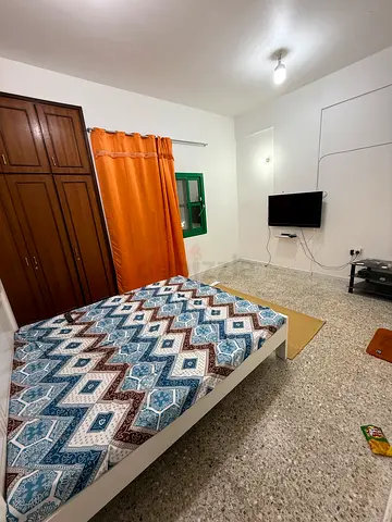 Fully Furnished Master Bedroom with Attached Rest Room