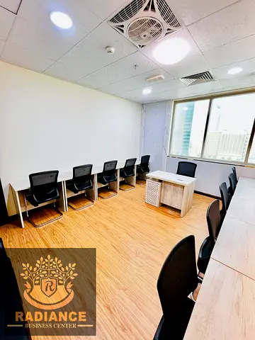 Fully furnished office from 2000 aed monthly/ Ejari from 1800 aed.