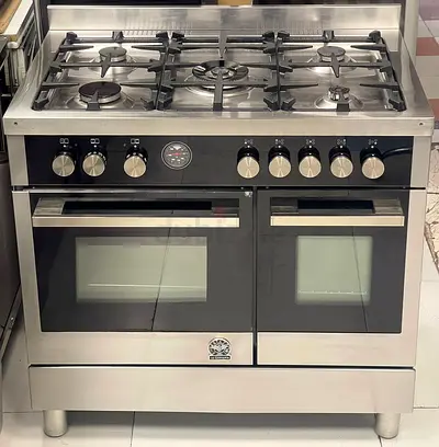Bertazzoni Top Gas Oven Electric Cooker Dual Oven 90cm for Sale