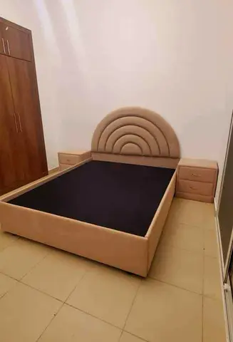 Premium Valvet Bedframe King Size Fully Custom Made,Hydraulic Storage Can be Installed