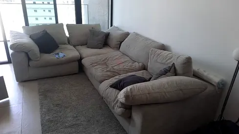 Pan Emirates Pianca corner modular sofa great condition