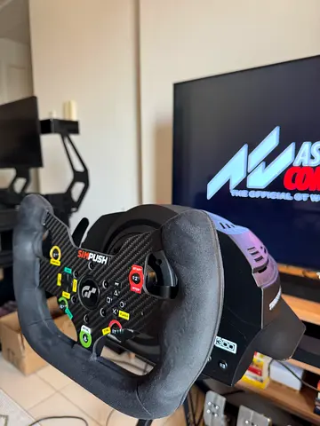 Thrustmaster T300 RS + SIMPUSH GT Wheel | Sim Racing Setup | Excellent Condition