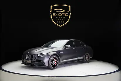 E 63 S AMG | FINAL EDITION 1 OF 999 | MATT BLACK | BURMESTER AUDIO | CARBON INTERIOR