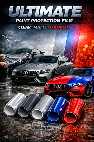 Ultimate Paint Protection Film – CLEAR | MATTE | COLORED