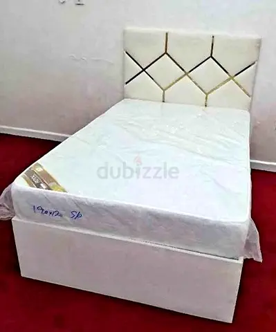 Stylish Bed with Storage