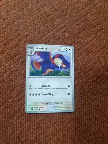 Braviary Pokémon Trading Card