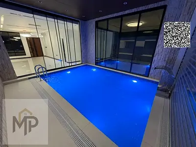 ✨ Two-story villa for sale with a roof, directly behind Al Hamidiya Park, with luxurious personal finishing and a price that includes all fees. **Free