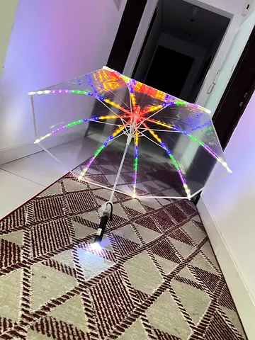 Umbrella LED  with Multiple Colors and Modes