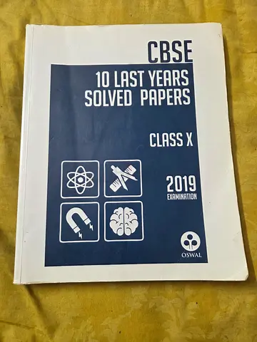 oswal guide CBSE 10 Solved Papers Class X