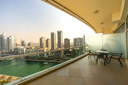 Luxury 2BR Waterfront Stay | Marina & Canal View