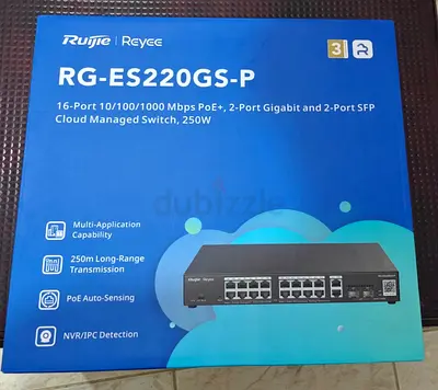 Ruyjie RG-ES220GS-P 16-Port Gigabit Cloud Managed Switch
