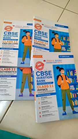 CBSE Question Bank Class 11 Set (English, Mathematics, Chemistry, Physics)
